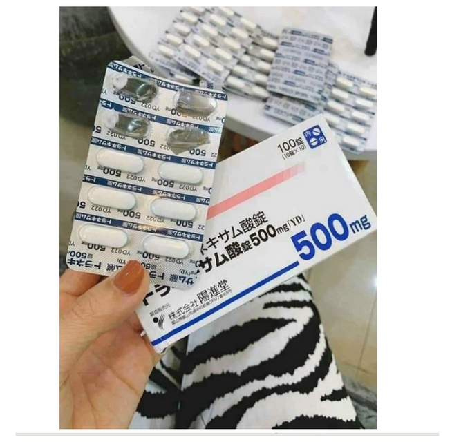 lợi &iacute;ch Vi&ecirc;n Uống Trắng Da Transamin