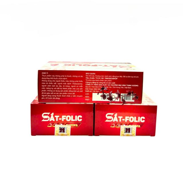 Vi&ecirc;n Sắt Folic EUZOFA