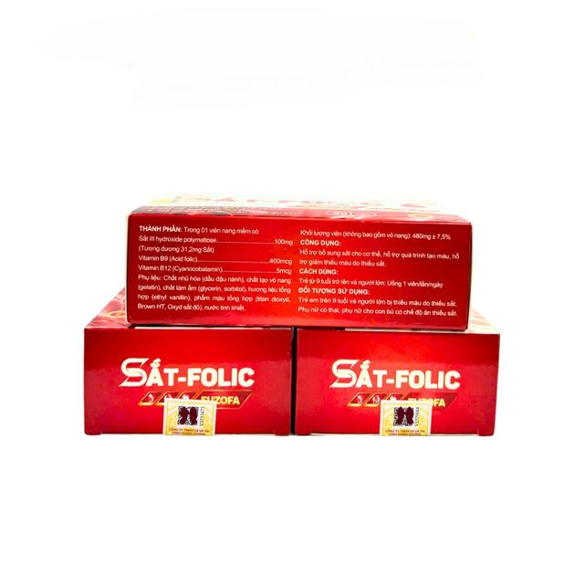 Nh&agrave; sản xuất Vi&ecirc;n Sắt Folic EUZOFA
