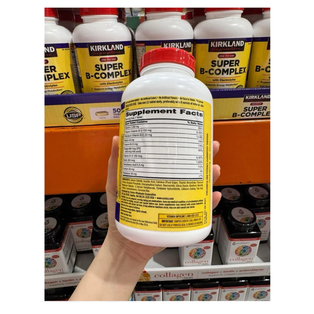 Vitamin B Tổng Hợp Super B-Complex gi&uacute;p cải thiện sức khỏe