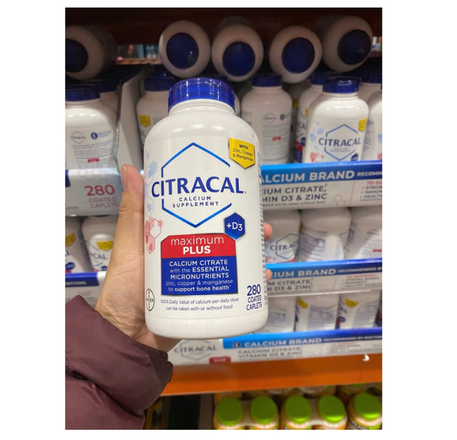 Vi&ecirc;n Bổ Sung Canxi Citracal