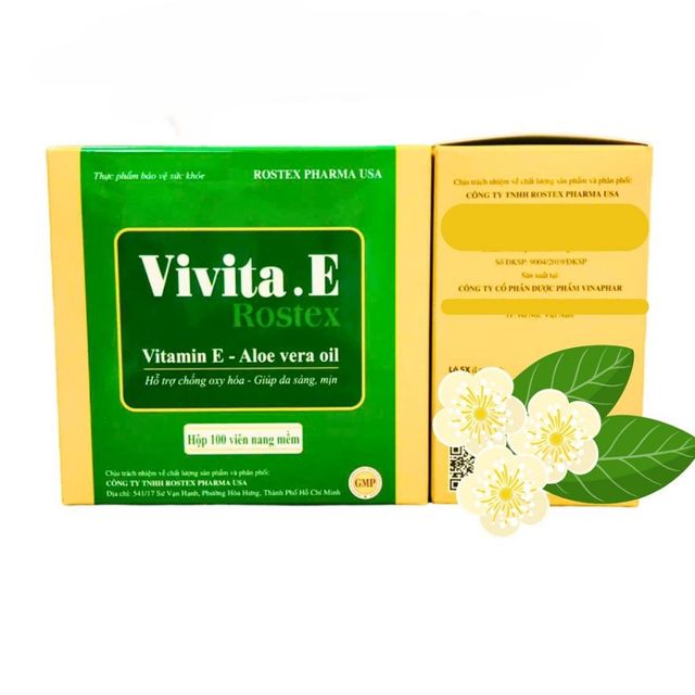 Th&agrave;nh phần Vi&ecirc;n Uống Vivita.E Rostex