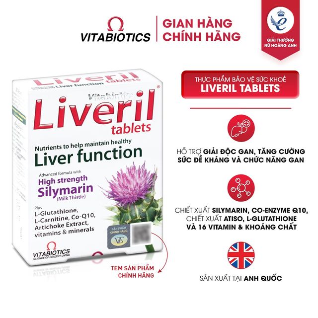LIVERIL TABLETS Vitabiotics