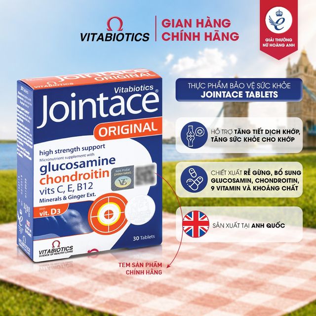 JOINTACE TABLETS Hỗ Trợ Tăng Tiết Dịch v&agrave; Tăng Sức Khỏe Cho Khớp