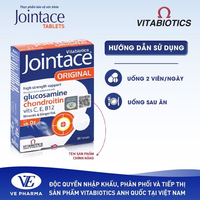 Hướng dẫn sử dụng JOINTACE TABLETS