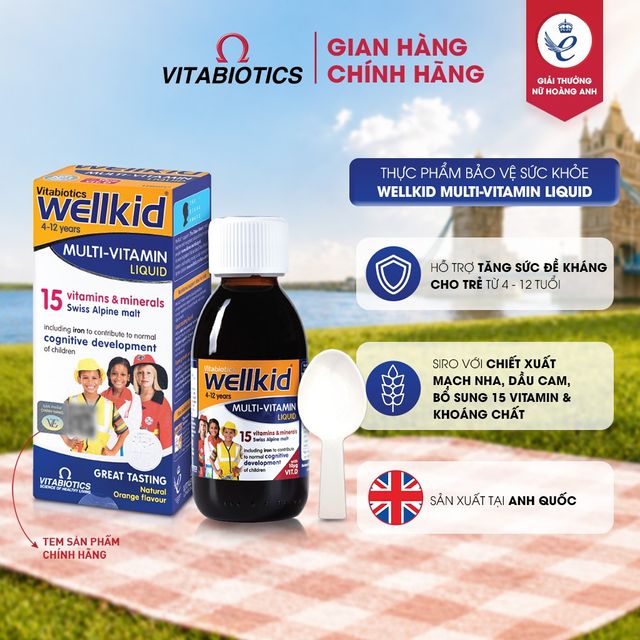 WELLKID Multi-Vitamin Liquid