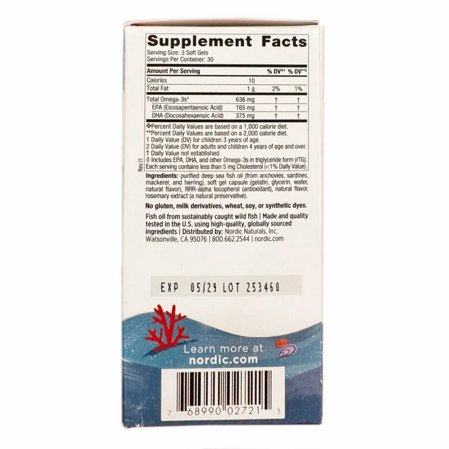 Vi&ecirc;n nhai Nordic Naturals Children&rsquo;s DHA Xtra
