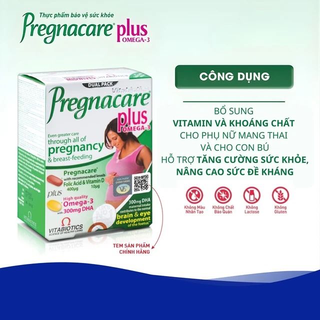 Vi&ecirc;n uống Pregnacare Plus Omega-3