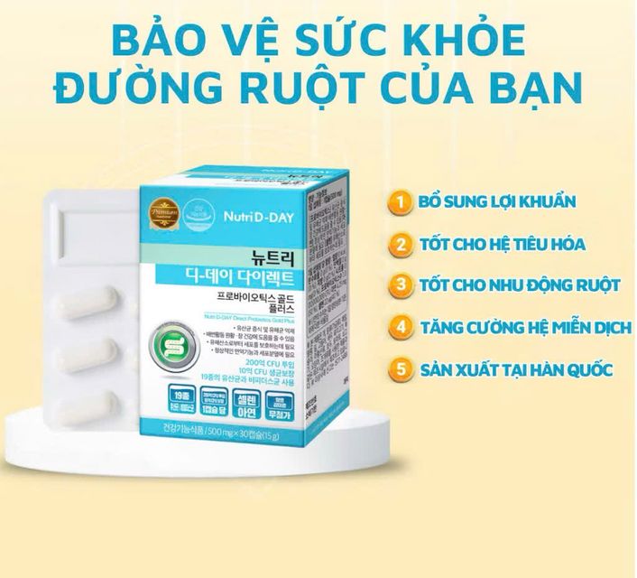 Men Vi Sinh Cải Thiện Ti&ecirc;u H&oacute;a