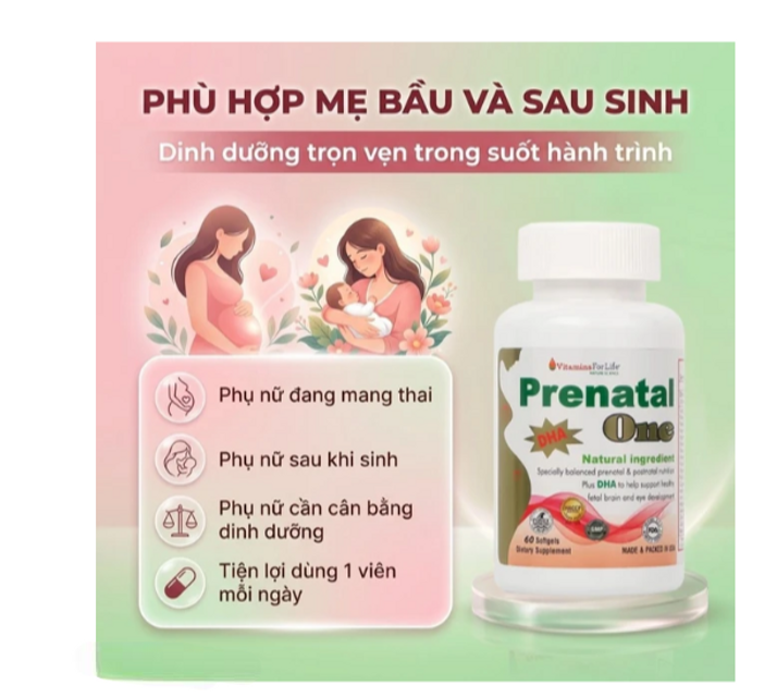 Vi&ecirc;n uống Prenatal One