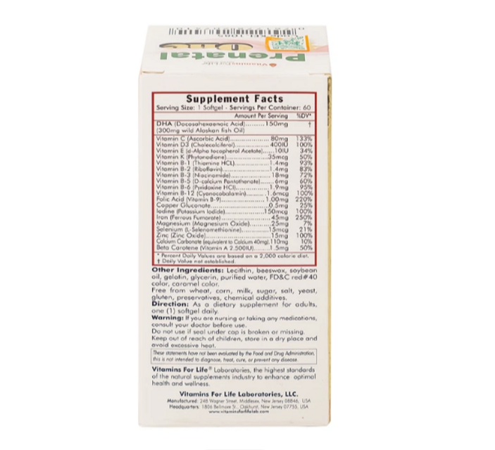 Prenatal One Vitamins