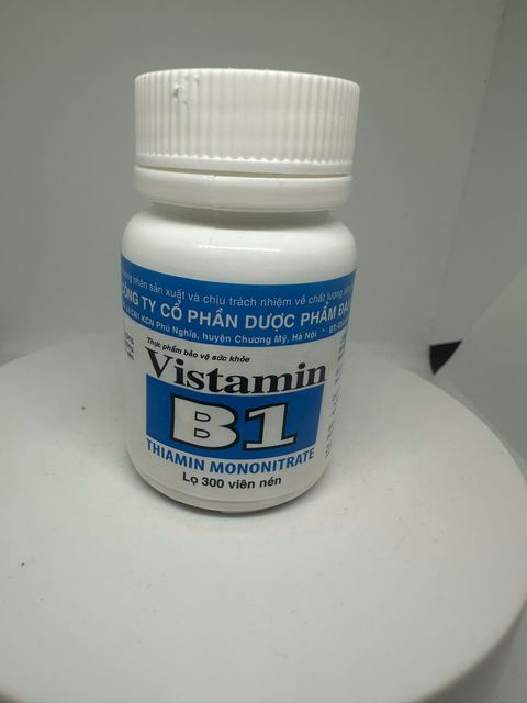 Lọ to 300 vi&ecirc;n Vitamin B1 Đại Uy