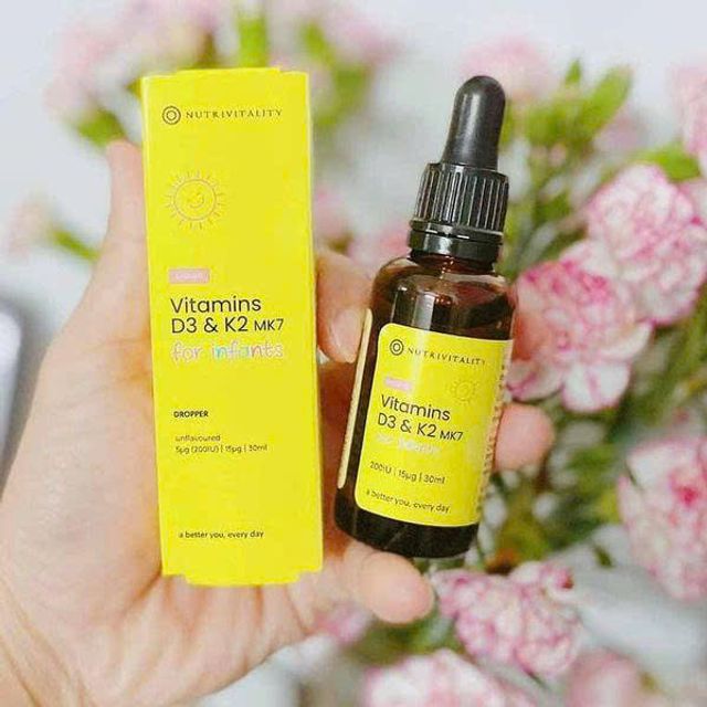 Vitamin D3 K2 MK7 Nutrivitality