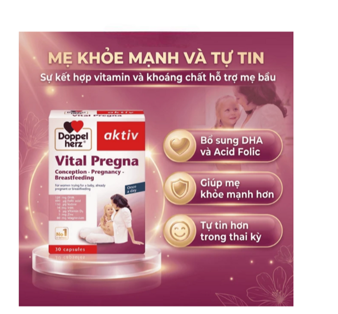Bao b&igrave; Vi&ecirc;n uống Doppelherz