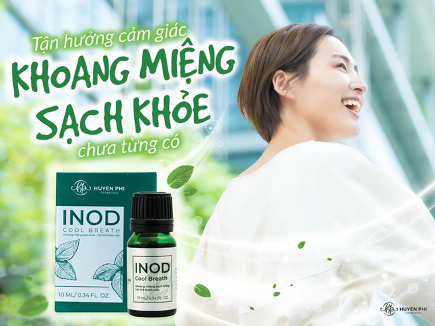 Serum Khử M&ugrave;i H&ocirc;i Miệng INOD Cool Breath