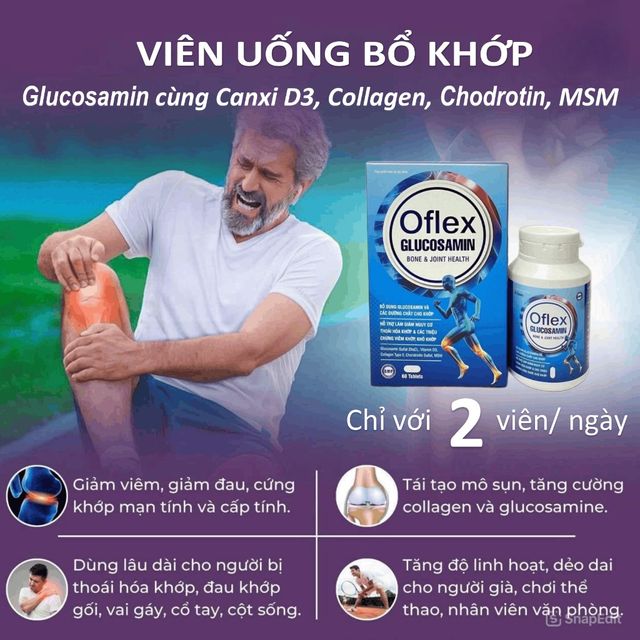 Vi&ecirc;n uống Oflex-Glucosamin