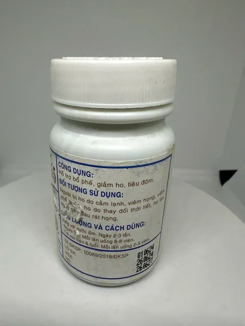 Bổ Phế Giảm Ho Số 5 Ngọc Li&ecirc;n