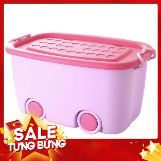 Thùng ô tô đựng đồ chơi cho bé