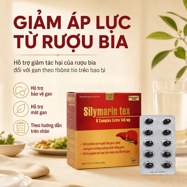 Th&agrave;nh phần tự nhi&ecirc;n trong SILYMARIN TEX ĐỎ 100V