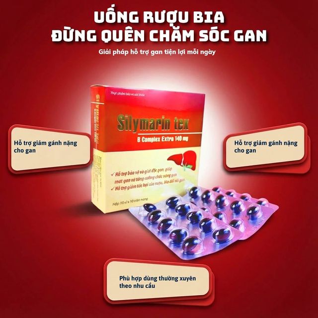 Vi&ecirc;n Bổ Gan Silymarin