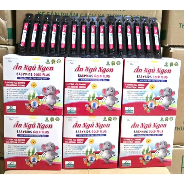 Siro ăn ngủ ngon baby kids gold plus