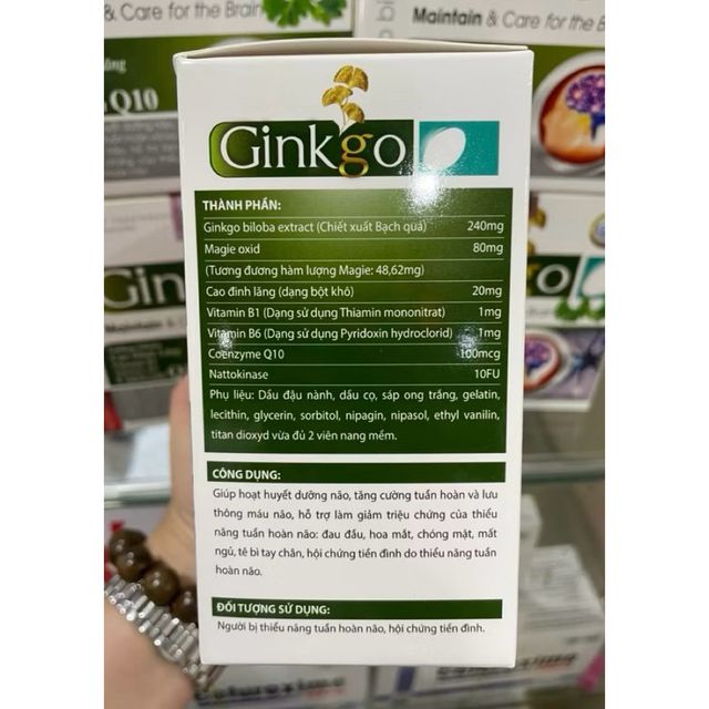 Đảnh gi&aacute; Ginkgo biloba H100v từ người d&ugrave;ng