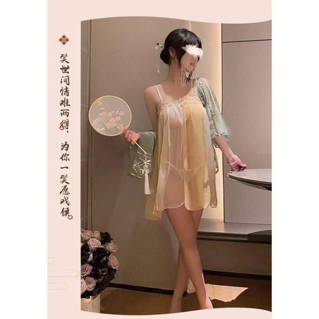 Đồ Ngủ Gợi Cảm Cosplay Cổ Trang Trung Hoa