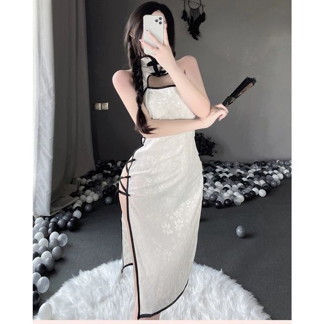 Thiết kế V&aacute;y Sườn X&aacute;m Gợi Cảm