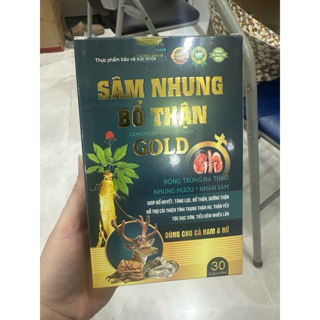 S&acirc;m nhung Cordycep Cyster Max Gold