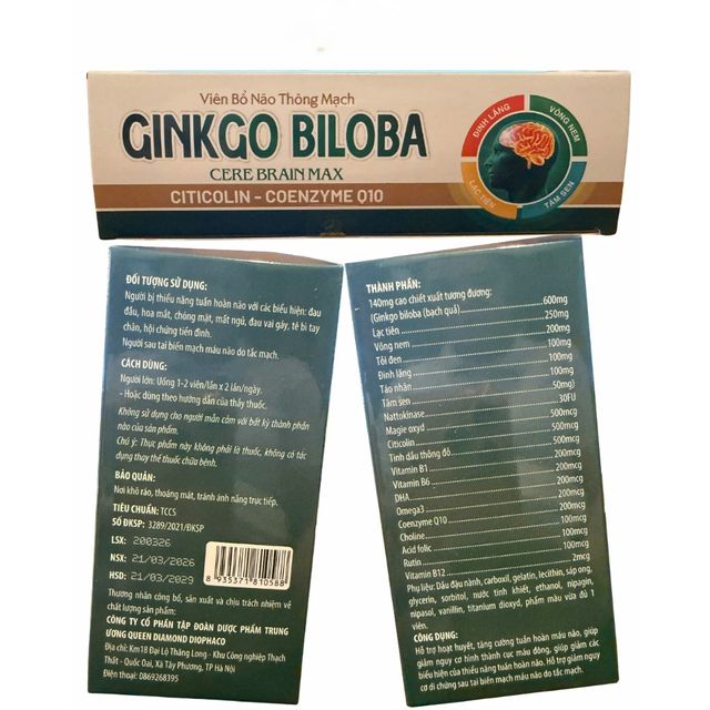 Ginkgo Biloba Cere Brain Max