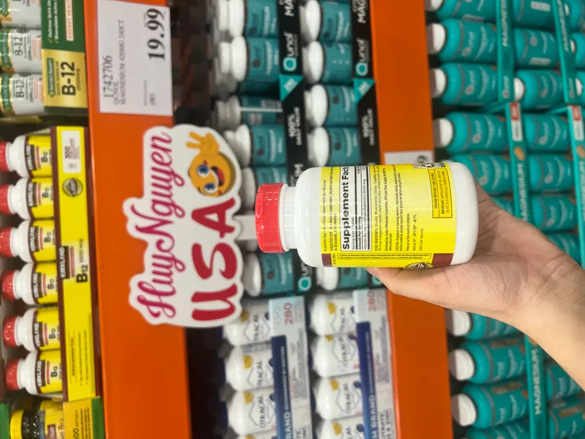 KIRKLAND Vi&ecirc;n Uống Bổ Sung Vitamin B12 5000mcg