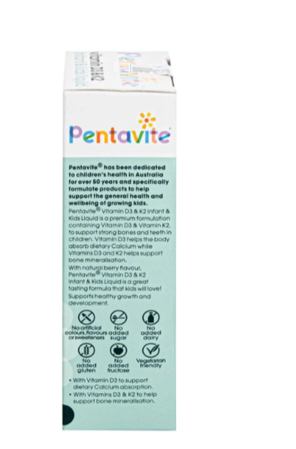 sử dụng Siro Pentavite