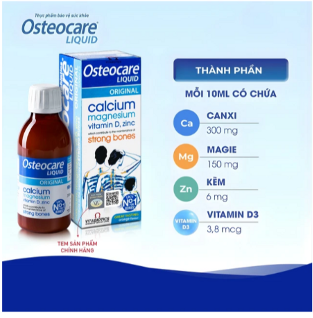 Hướng dẫn sử dụng Osteocare Liquid