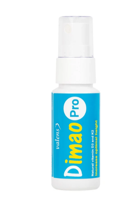 Chai xịt Dimao Pro Oral Spray D3 + K2 Valens 25ml