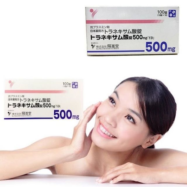 Vi&ecirc;n uống Trắng da Transamin