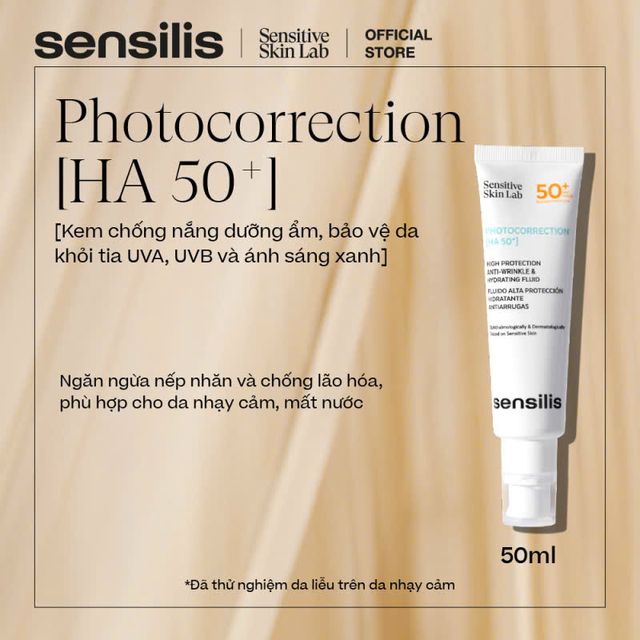 H&igrave;nh ảnh sản phẩm kem chống nắng Sensilis Photocorrection