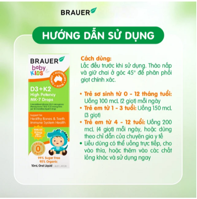 Siro Brauer Baby & Kids D3 + K2