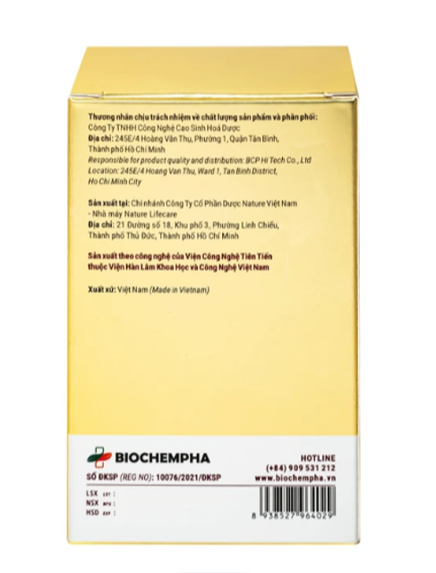 Vi&ecirc;n uống Nano Fucoidan Biochempha