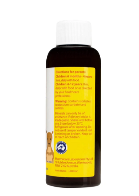 Siro bổ sung kẽm Kids Smart Liquid Zinc Nature's Way