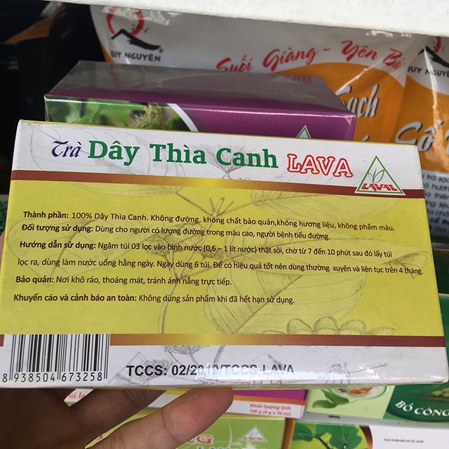 Hướng dẫn sử dụng Tr&agrave; D&acirc;y Th&igrave;a Canh
