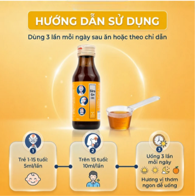 Gi&aacute; giải quyết dinh dưỡng trong SIRO G+