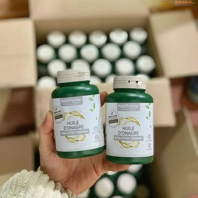 Vi&ecirc;n uống Hoa Anh Thảo Nat & Form Huile D'onagre