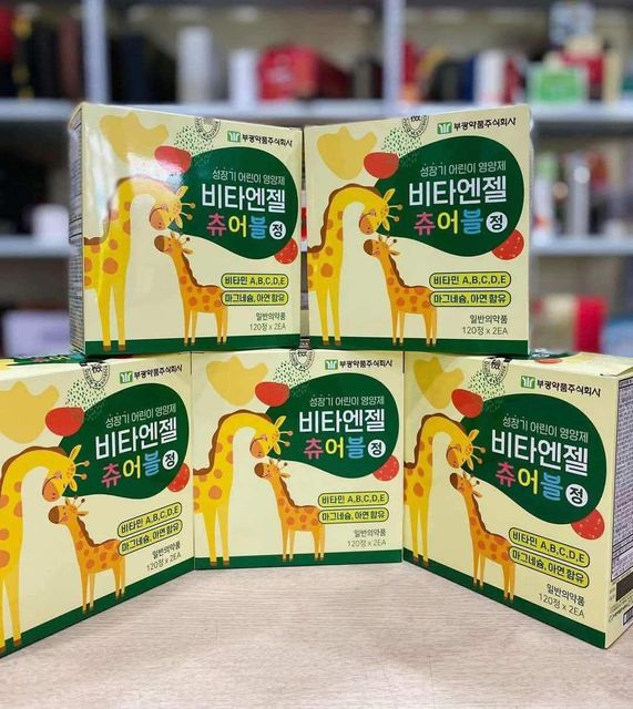Kẹo Canxi Hươu Cao Cổ cho trẻ