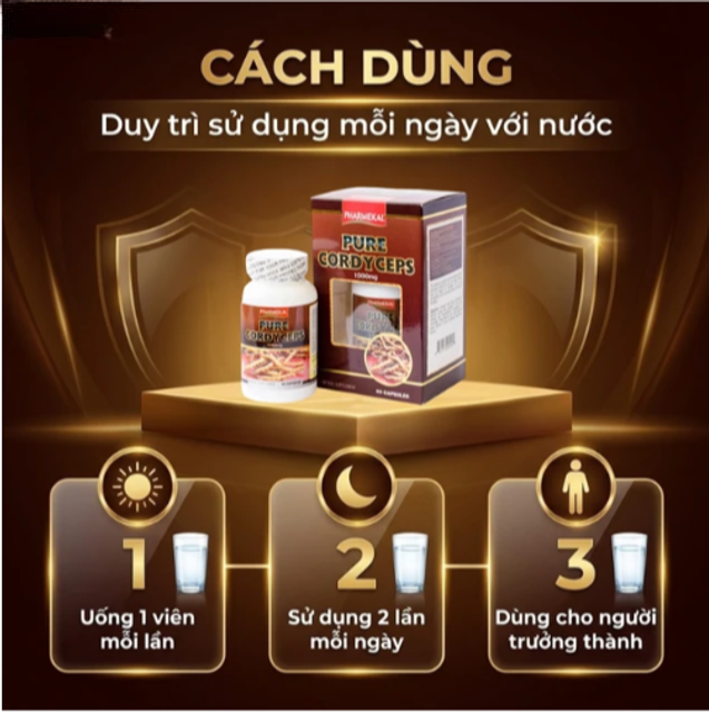 Vi&ecirc;n uống Pure Cordyceps
