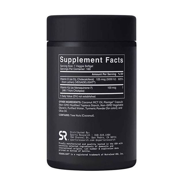 Vitamin D3 + K2