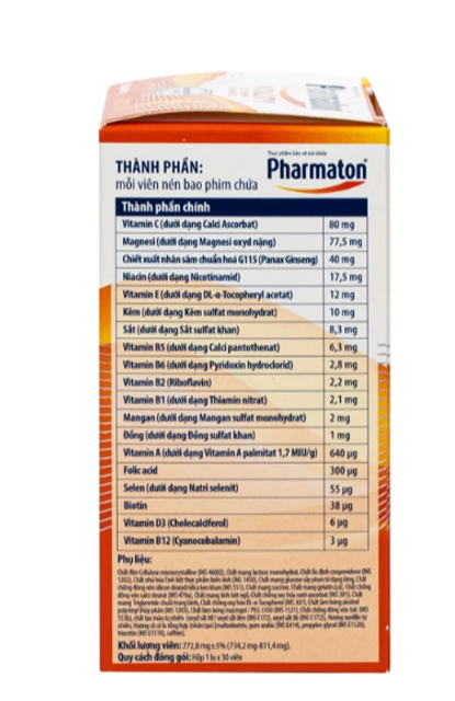 Pharmaton Vitality Sanofi