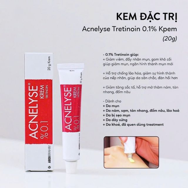 Kem T&aacute;i Tạo Da Ngừa Mụn Abdi Ibrahim Acnelyse Krem 20g - Phản hồi người d&ugrave;ng