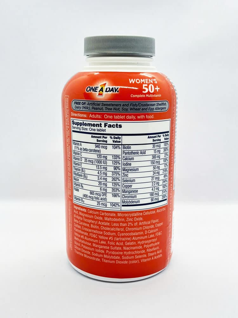 One A Day Women&rsquo;s 50+ Multivitamin