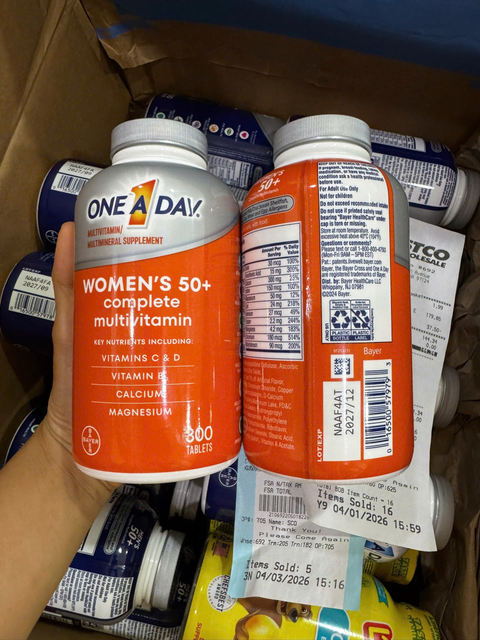 Hướng dẫn sử dụng One A Day Women&rsquo;s 50+