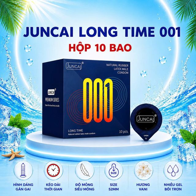 Bao cao su Juncai Long time